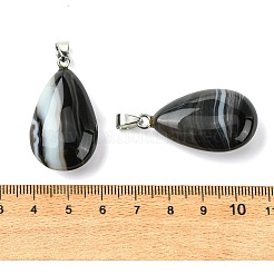 Natural Banded Agate Pendants&nbsp;GG-K002-09K