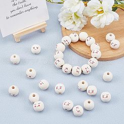 Maple Wood European Beads&nbsp;WOOD-FH0001-53