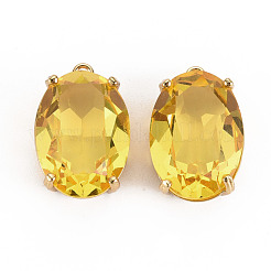 Transparent Glass Pendants&nbsp;GLAA-S193-009D