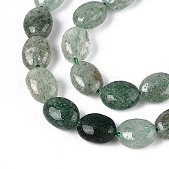 Natural Green Strawberry Quartz Beads Strands&nbsp;G-T142-17