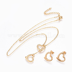 304 Stainless Steel Jewelry Sets&nbsp;SJEW-F204-06