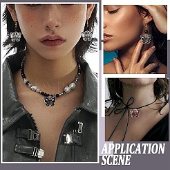 30Pcs 3 Colors Alloy Enamel Pendants&nbsp;ENAM-CJ0004-23