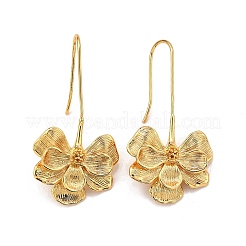 Brass Dangle Earrings&nbsp;EJEW-Z117-02G