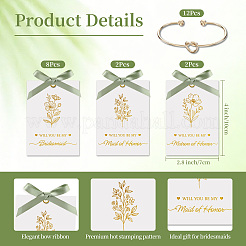 12Pcs Knot Iron Torque Bangles for Women&nbsp;BJEW-JOY0001-09B