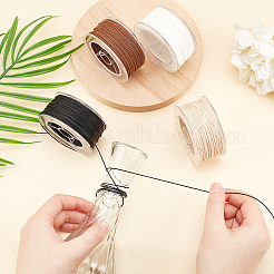 4 Rolls 4 Colors Round Waxed Polyester Cord&nbsp;YC-PH0002-38A