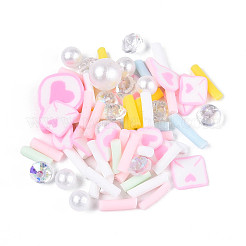 Handmade Polymer Clay Cabochons&nbsp;CLAY-N013-17B
