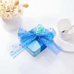 Star Sequin Deco Mesh Ribbons&nbsp;OCOR-BC0006-04N