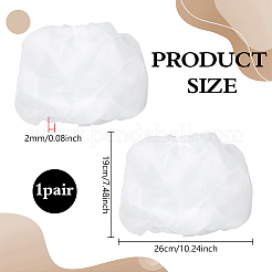 Polyester Short Oversleeves&nbsp;FIND-WH0696-581B