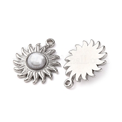 304 Stainless Steel Pendants&nbsp;STAS-P406-08P