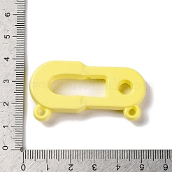 Baking Paint Opaque Acrylic Pendants&nbsp;MACR-F080-14