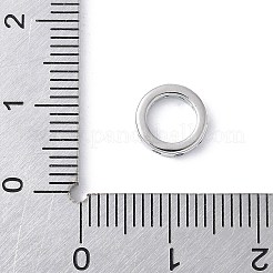 Brass Micro Pave Cubic Zirconia European Beads&nbsp;KK-K399-14P