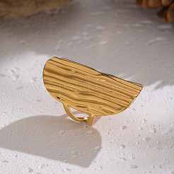 304 Stainless Steel Open Cuff Rings&nbsp;PH5896
