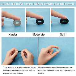 SUPERFINDING 30Pcs 2 color Joystick Sponge Ring&nbsp;AJEW-FH0001-53