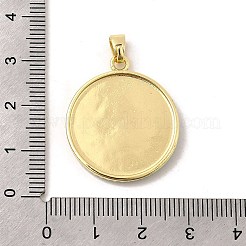 Brass Enamel Pendants&nbsp;KK-I378-11G
