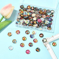 2 Bags Glass Cabochons&nbsp;GGLA-YW0001-25