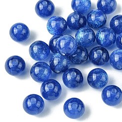 25Pcs Round Imitation Cat Eye Resin Beads&nbsp;RESI-FS0001-65E