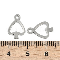 201 Stainless Steel Charms&nbsp;STAS-R135-08P