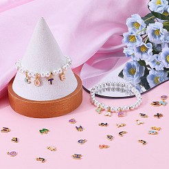 52Pcs 26 Styles Alloy Enamel Pendants&nbsp;ENAM-SC0005-28