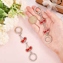 Zinc Alloy Chain Link Purse Strap Extenders&nbsp;AJEW-WH0479-46D