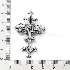 Tibetan Style Alloy Pendants&nbsp;TIBE-L012-004AS