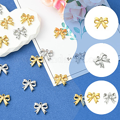 16Pcs 2 Colors Ion Plating(IP) 304 Stainless Steel Charms&nbsp;STAS-SC0010-51