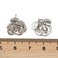 Brass Stud Earrings&nbsp;EJEW-S277-08P-A