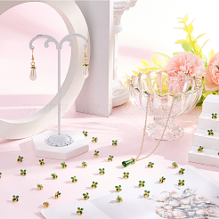 40Pcs Brass Enamel Cup Peg Bails&nbsp;KK-BBC0020-33