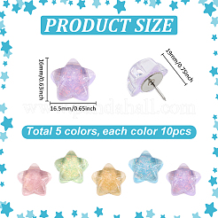 50Pcs Iron Drawing Pins&nbsp;AJEW-PH01669