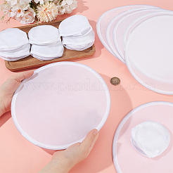 120Pcs Sublimation Blank Polyester Folding Fan&nbsp;AJEW-BC0010-86B