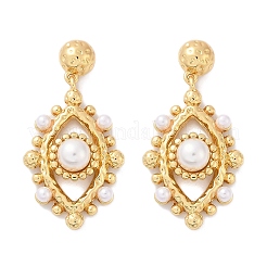Brass Stud Earrings&nbsp;KK-U058-63B-G