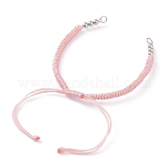 Adjustable Braided Polyester Cord Bracelet Making&nbsp;AJEW-JB00849