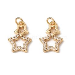 Rack Plating Brass Charms&nbsp;KK-D087-26G