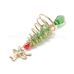Christmas Theme Copper Wired Glass Pendants&nbsp;PALLOY-JF02860