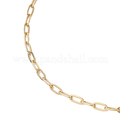 2.5MM 304 Stainless Steel Paperclip Chain Slider Necklace Making&nbsp;AJEW-JB01409