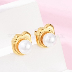 304 Stainless Steel Stud Earrings&nbsp;EJEW-G423-31C-G