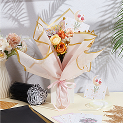 DIY Bouquet Wrapping Paper Sets&nbsp;DIY-NB0015-10