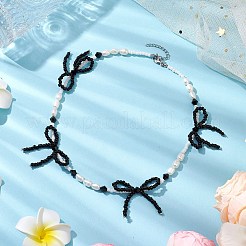 Natural Cultured Freshwater Pearl Beaded Necklaces&nbsp;X1-NJEW-TA00170
