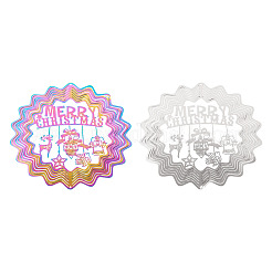 2Pcs 2 Colors 201 Stainless Steel Connector Charms/Links&nbsp;STAS-TA0005-61