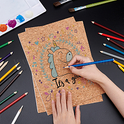 Cork Self-adhesive Wall Decorate&nbsp;DIY-BC0004-87