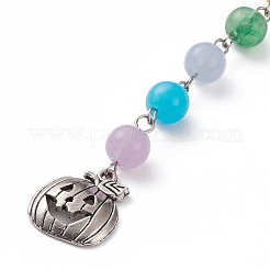 Tibetan Style Alloy Bookmarks for Halloween's Day&nbsp;AJEW-JK00165