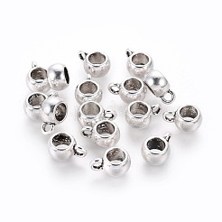 Tibetan Style Alloy Tube Bails&nbsp;TIBEP-LFH251Y-FF