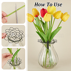 3Pcs 201 Stainless Steel Flower Arrangement Insert Lids&nbsp;DIY-UN0005-92B