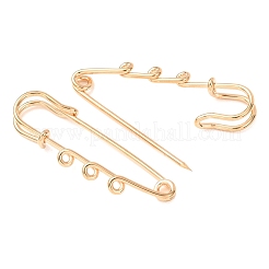 Iron Safety Pins Brooch Findings&nbsp;RN-CBAB9AC-04KCG