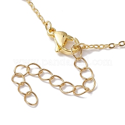 Glass Daisy Flower Beaded Necklace&nbsp;NJEW-JN04741