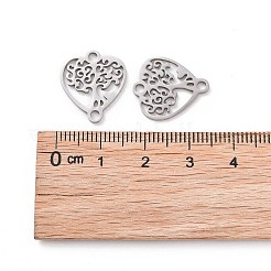 Tarnish Resistant 201 Stainless Steel Links connectors&nbsp;STAS-T049-T651-1