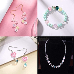 50PCS Transparent Acrylic Beads&nbsp;OACR-CJ0001-48