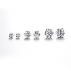 925 Sterling Silver Pave Moissanite Stud Earrings for Women&nbsp;SX7074-1