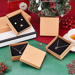 Kraft Paper Jewelry Boxes&nbsp;CON-WH0080-33B