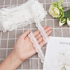 Lace Polyester Ribbons&nbsp;OCOR-WH0066-62