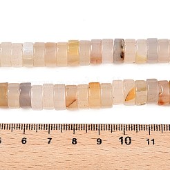 Natural White Agate Beads Strands&nbsp;G-T138-54